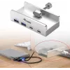 Equip 128967 hub de interfaces USB 3.2 Gen 1 (3.1 Gen 1) Type-A 5000 Mbit/s aluminio