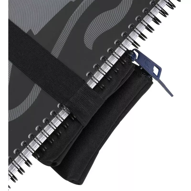 Estuche blando Oxford 400183590 negro 220x70x90 mm
