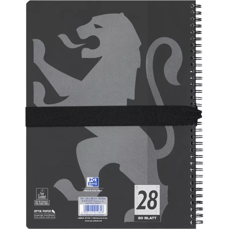 Estuche blando Oxford 400183590 negro 220x70x90 mm