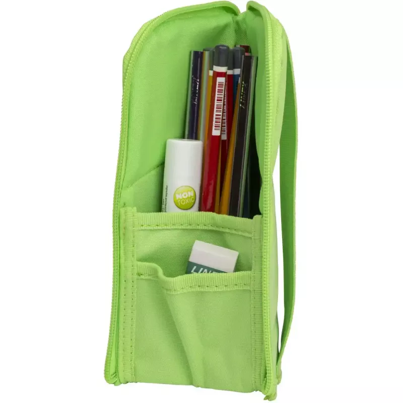Estuche blando Oxford 400183591 verde 220x70x90 mm