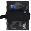 Estuche blando Oxford 400183523 negro 220x70x90 mm