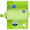 Estuche blando Oxford 400183525 verde 220x70x90 mm