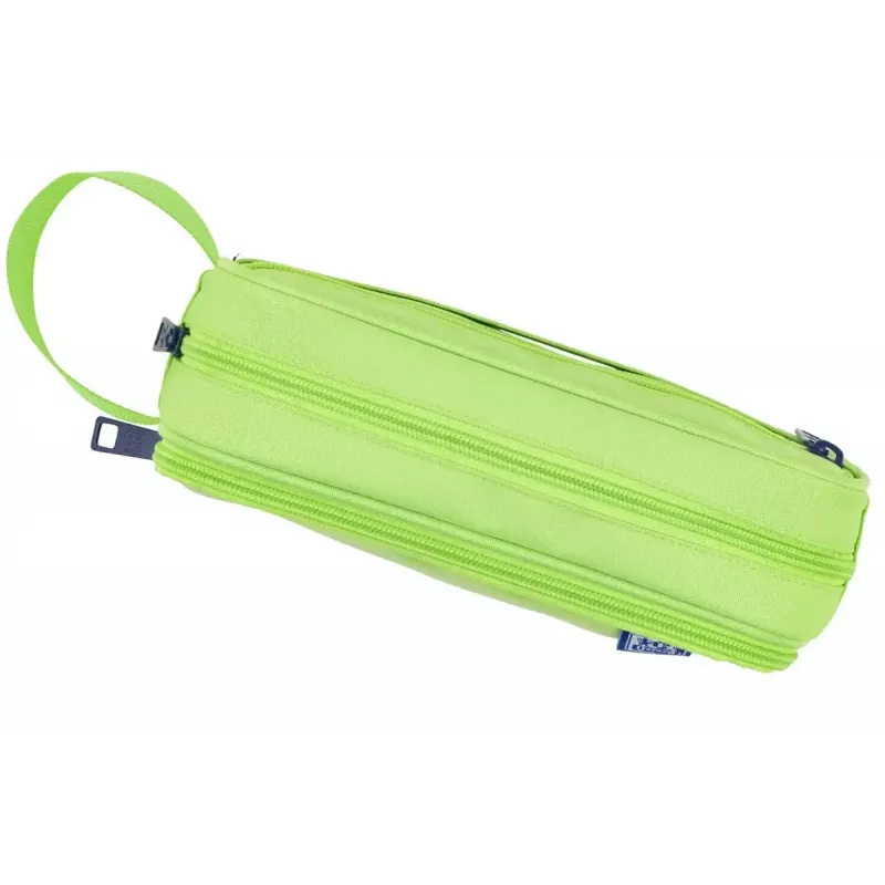 Estuche blando Oxford 400183525 verde 220x70x90 mm