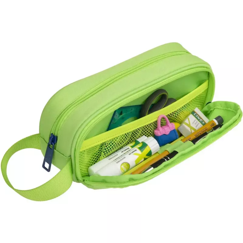 Estuche blando Oxford 400183525 verde 220x70x90 mm
