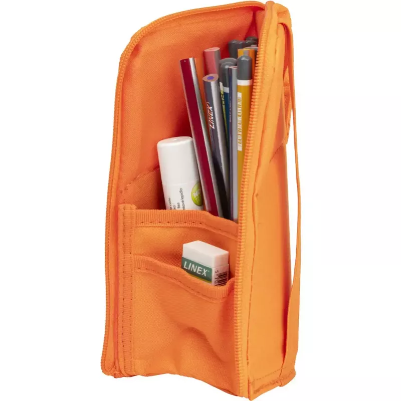 Estuche blando Oxford 400183528 naranja 220x70x90 mm