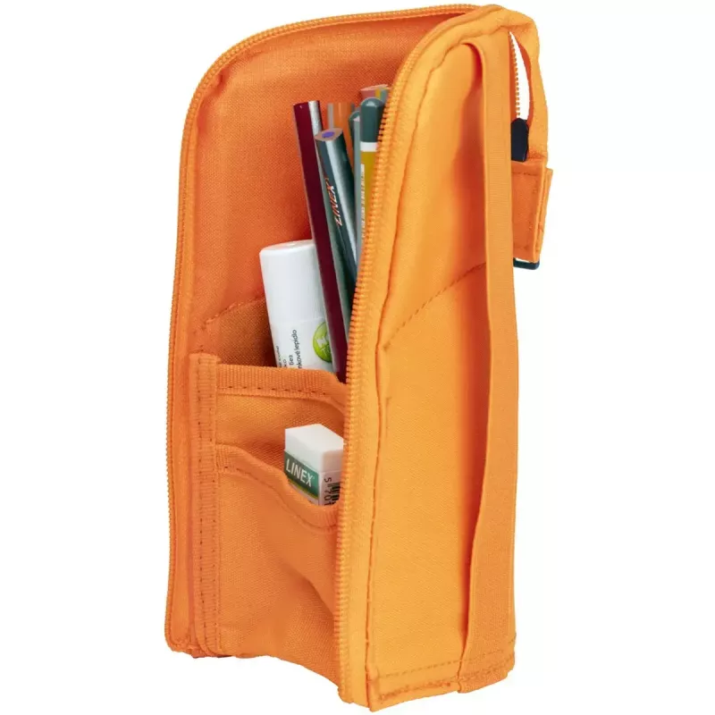 Estuche blando Oxford 400183528 naranja 220x70x90 mm