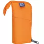 Estuche blando Oxford 400183528 naranja 220x70x90 mm