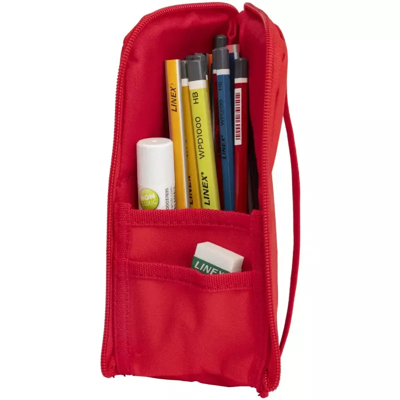 Estuche blando Oxford 400183527 rojo 220x70x90 mm