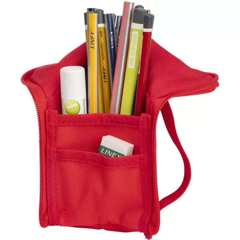 Estuche blando Oxford 400183527 rojo 220x70x90 mm