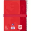 Estuche blando Oxford 400183527 rojo 220x70x90 mm