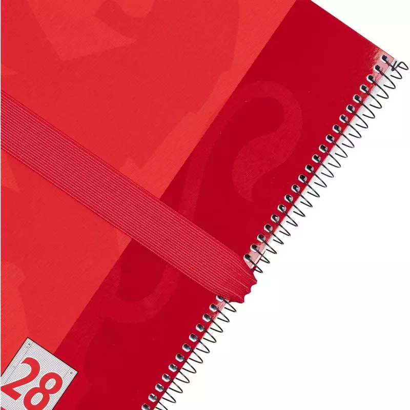 Estuche blando Oxford 400183527 rojo 220x70x90 mm