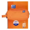 Estuche blando Oxford 400183506 naranja 220x70x90 mm