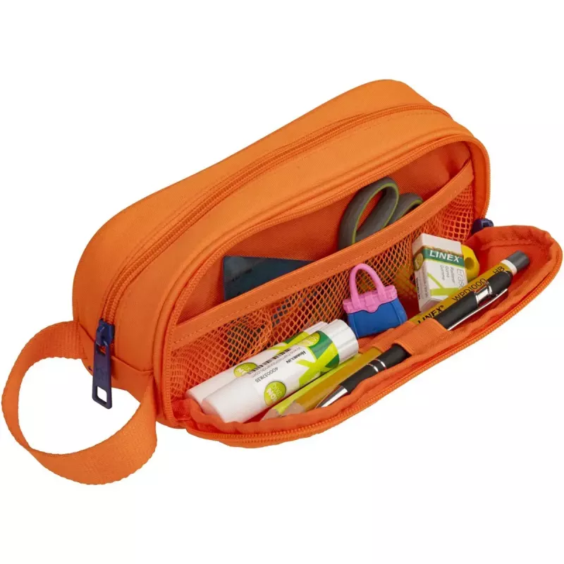 Estuche blando Oxford 400183506 naranja 220x70x90 mm