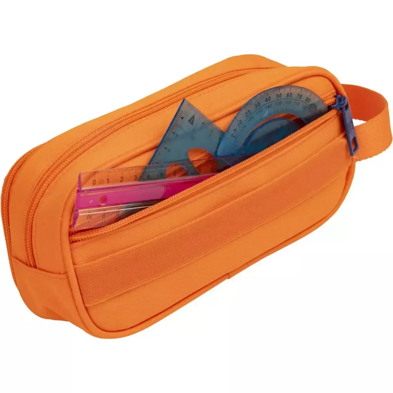 Estuche blando Oxford 400183506 naranja 220x70x90 mm