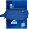 Estuche blando Oxford 400183522 azul 220x70x90 mm