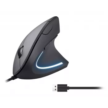 Equip 245118 ratón universal diestro USB Type-A óptico 3200 DPI