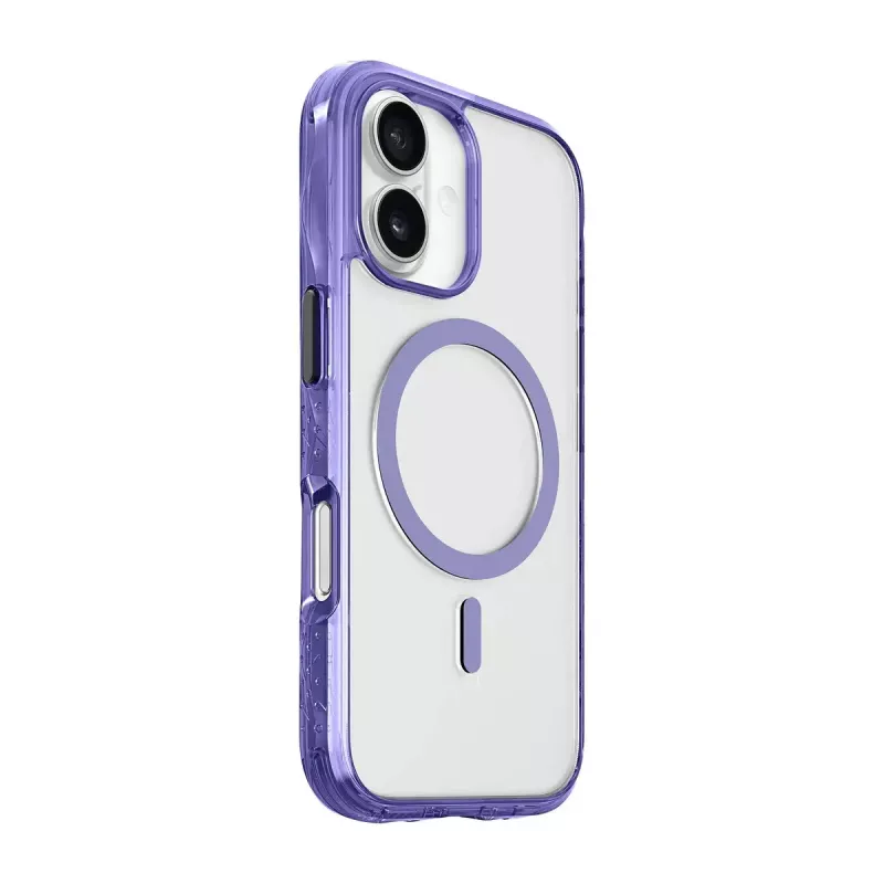 Funda LAUT CRYSTAL MATTER iPhone 17 16 cm violeta transparente