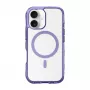 Funda LAUT CRYSTAL MATTER iPhone 17 16 cm violeta transparente