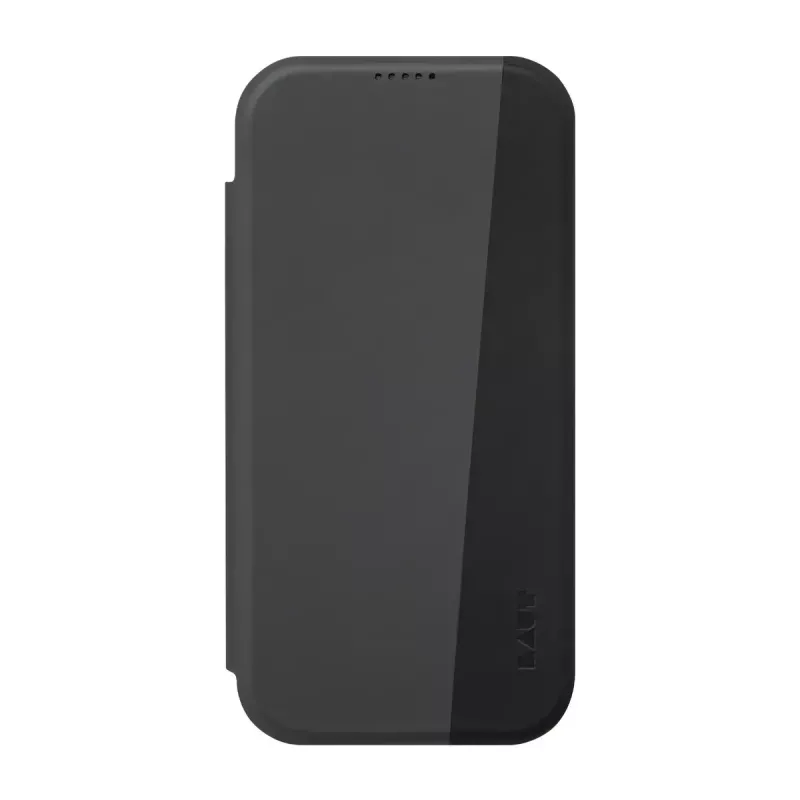 Funda tipo libro LAUT MAGFOLIO para iPhone 17 16 cm negra