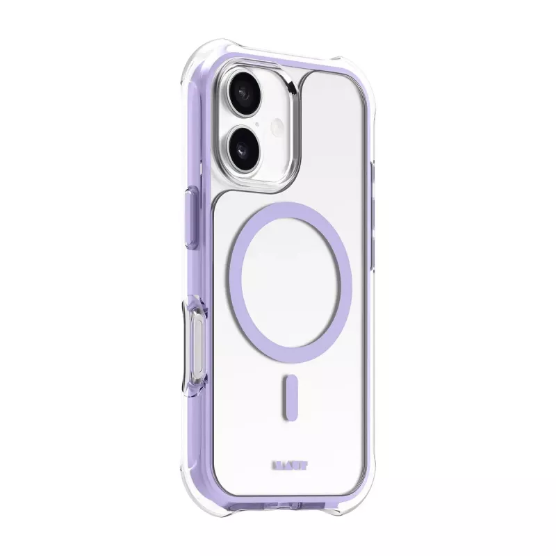 Funda LAUT AERO PROTECT iPhone 17 16 cm lila transparente