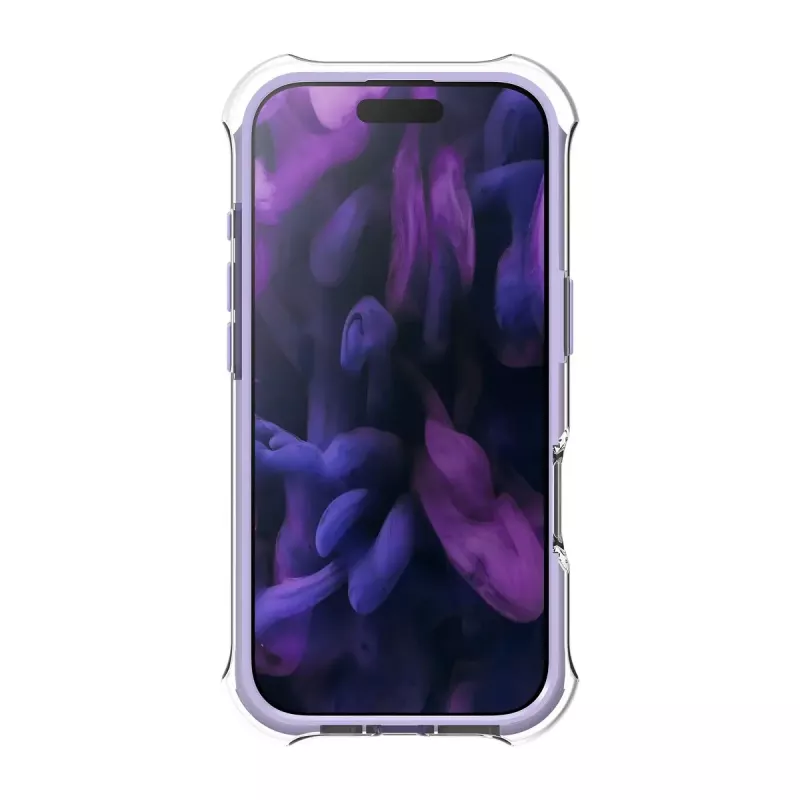 Funda LAUT AERO PROTECT iPhone 17 16 cm lila transparente