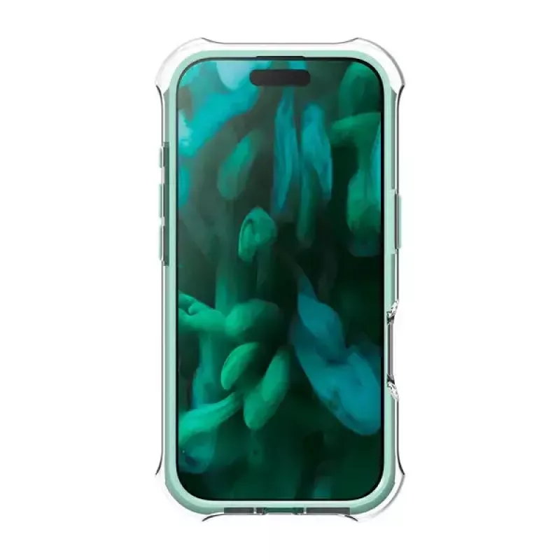 Funda para móvil LAUT AERO PROTECT menta transparente para iPhone 17