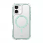 Funda para móvil LAUT AERO PROTECT menta transparente para iPhone 17