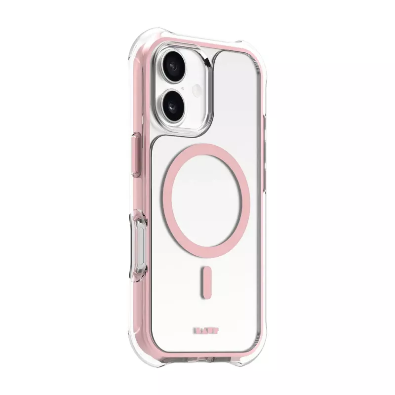 Funda LAUT AERO PROTECT iPhone 17 16 cm rosa transparente