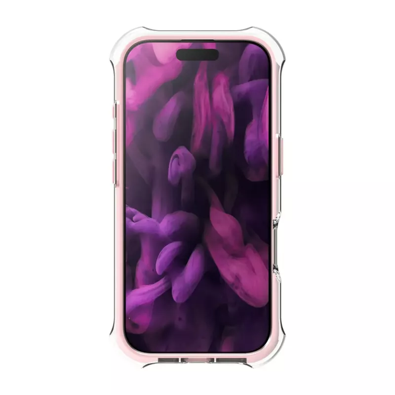 Funda LAUT AERO PROTECT iPhone 17 16 cm rosa transparente