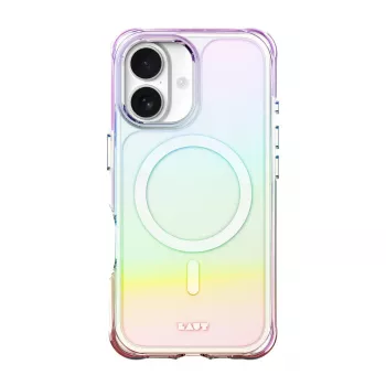 Funda LAUT AERO HOLO iPhone 17 16 cm transparente perlada