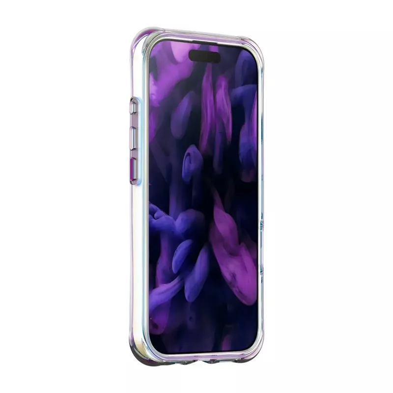 Funda LAUT AERO HOLO iPhone 17 Pro 16 cm transparente perlada