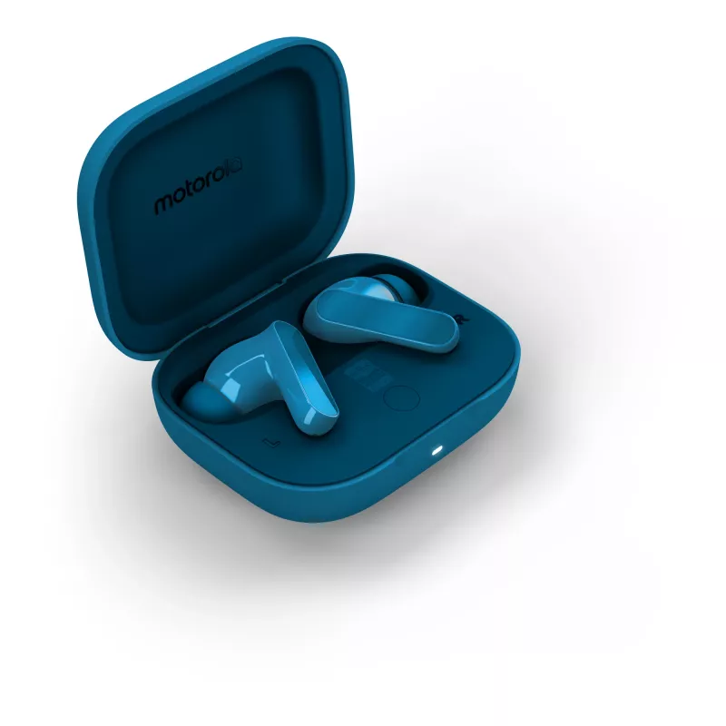 Auriculares Motorola Moto Buds Bass True Wireless Stereo (TWS) in-ear llamadas/música Bluetooth azul