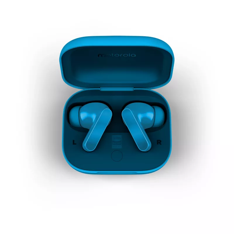 Auriculares Motorola Moto Buds Bass True Wireless Stereo (TWS) in-ear llamadas/música Bluetooth azul