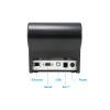 Impresora térmica de recibos EQUIP 58/80 mm con cortador automático, USB/Ethernet/Serie, cajón portamonedas, 203x203 DPI