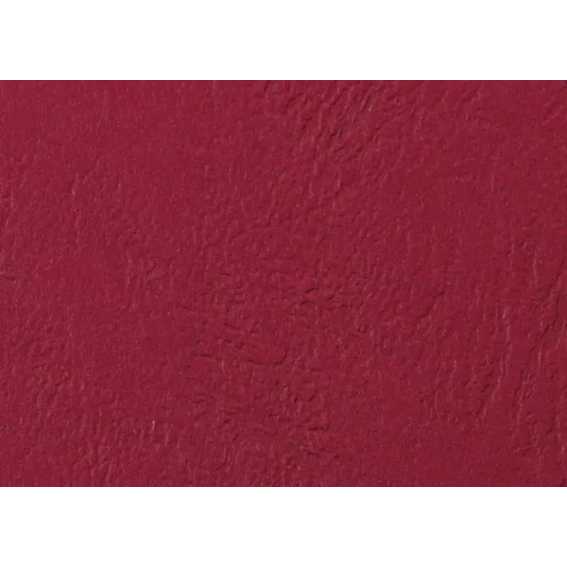 GBC LeatherGrain CE040030 tapas de encuadernación, A4 (210 x 297 mm), 250 g/m², rojo oscuro, 100 uds.