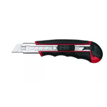 Cúter WEDO 78 418 negro rojo hoja de romper