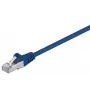 Cable de red Goobay 95532 azul 1,5m Cat5e F/UTP