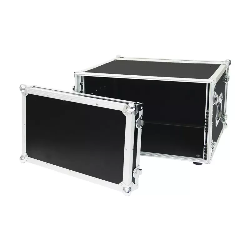 Flightcase Roadinger 30107217 contrachapado negro plata 5,4 kg