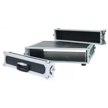 Roadinger 30107200 flightcase contrachapado negro plata 5,2 kg