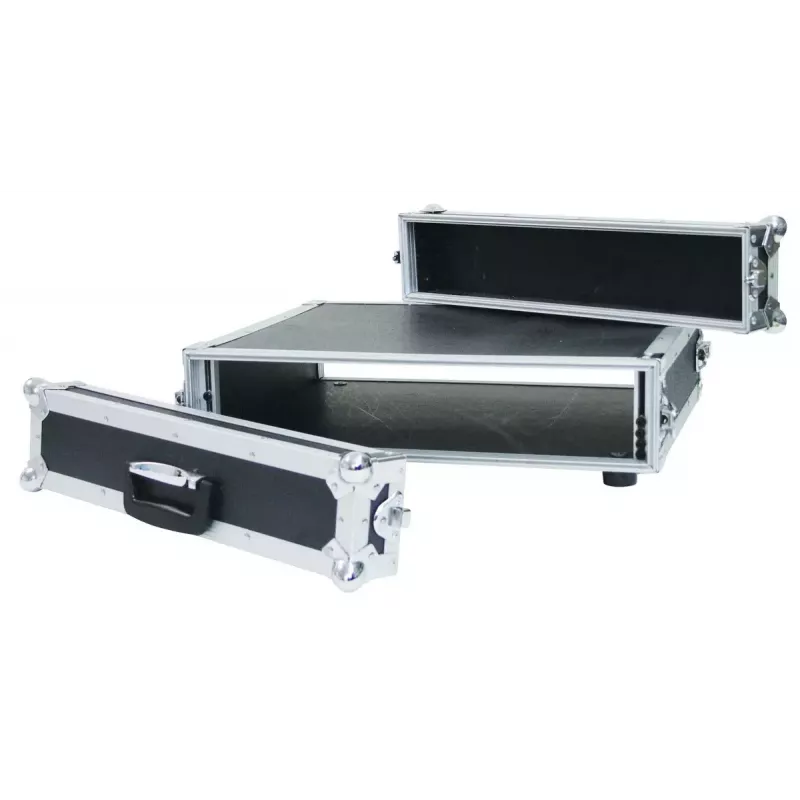 Roadinger 30107200 flightcase contrachapado negro plata 5,2 kg
