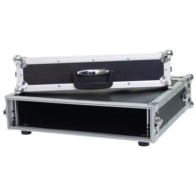 Roadinger 30107200 flightcase contrachapado negro plata 5,2 kg