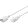 Cable de alimentación Goobay 97584 2m C14 Conector hembra C13