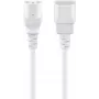 Cable de alimentación Goobay 97584 2m C14 Conector hembra C13