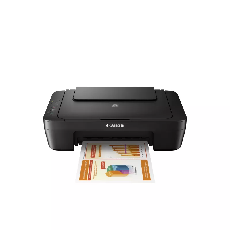 Impresora multifunción de inyección de tinta Canon PIXMA MG2555S — A4, 4800 x 600 dpi, escáner 600 x 1200 dpi, USB, negro