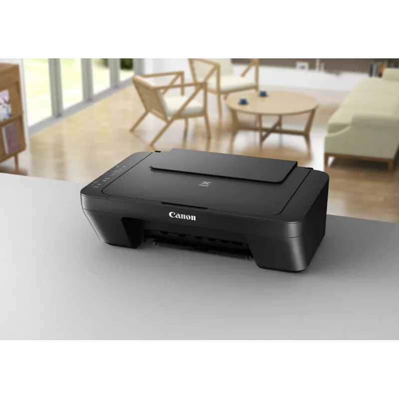 Impresora multifunción de inyección de tinta Canon PIXMA MG2555S — A4, 4800 x 600 dpi, escáner 600 x 1200 dpi, USB, negro