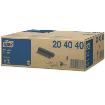 Bolsas de basura Tork 204040 5 L negro