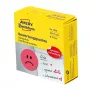 Avery 3859 etiqueta autoadhesiva redonda permanente rojo 250 uds.
