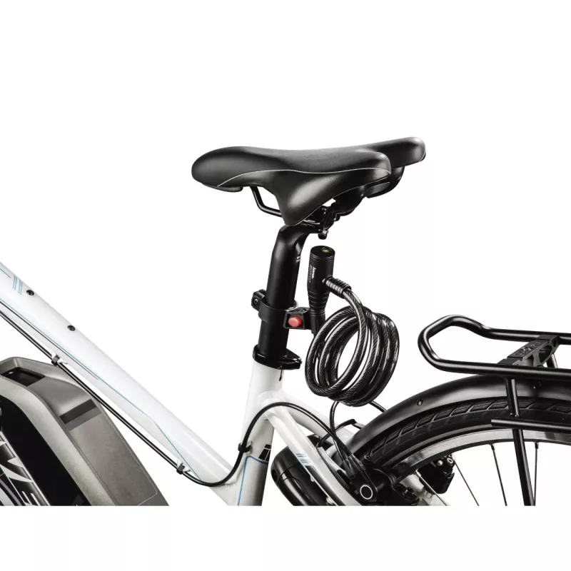 Hama 00178110 candado de bicicleta negro 1200 mm candado de cable