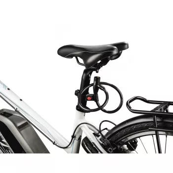Hama 00178109 candado de bicicleta negro 650 mm candado de cable