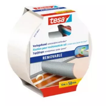 Cinta adhesiva Tesa 55731-00011-11 blanca, polipropileno (PP), 10 m x 50 mm, para marcado, uso en interior